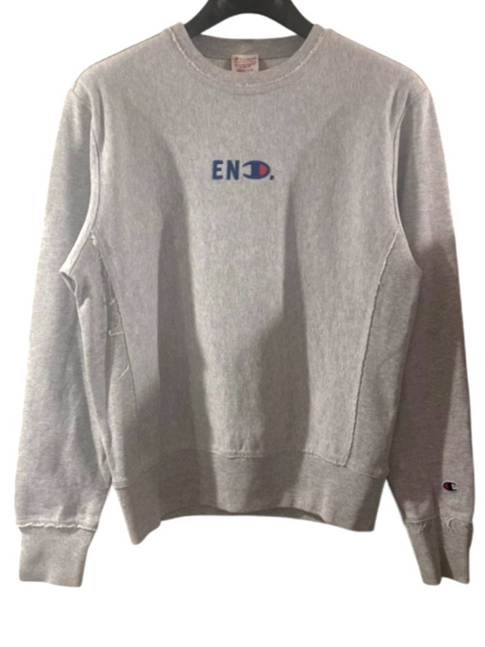 END. x Champion Limited Edition Reverse Weave Crewneck Sweatshirt Size Medium